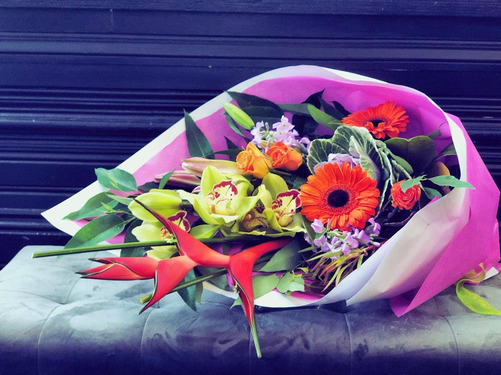 Fresh Flowers Bouquet Colourful 